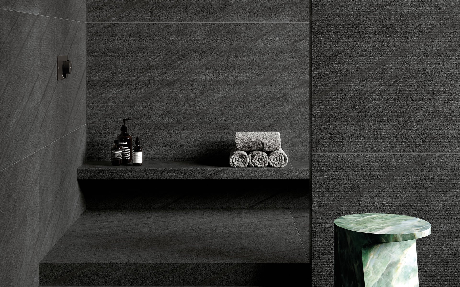 8929994 На пол Victorian Stone Moon Cream Natural Plus 120x60 - фото 34