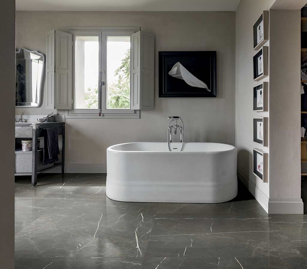 756241 На пол Stones And More Sahara Noir Glossy 60x60 - фото 9