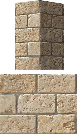 481-25 На стену Шербон Бежевый 24x15