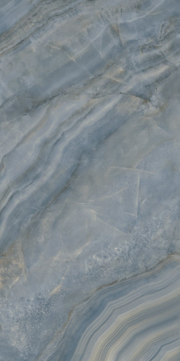 SG597602R На пол Ониче Голубой лаппатированный обрезной 119.5x238.5x1.1 - фото 3