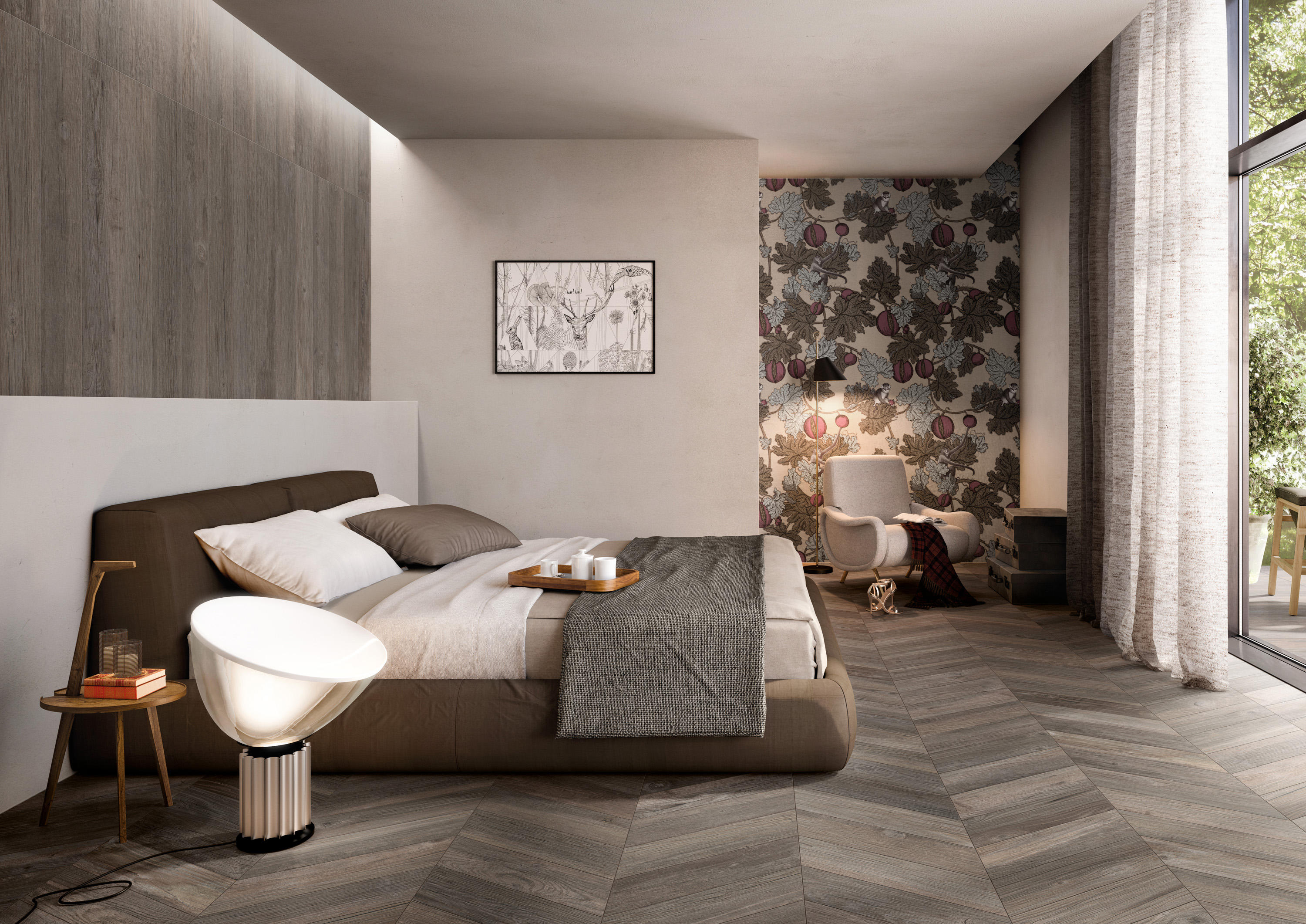 На пол Country Wood Marrone 25x151 - фото 7