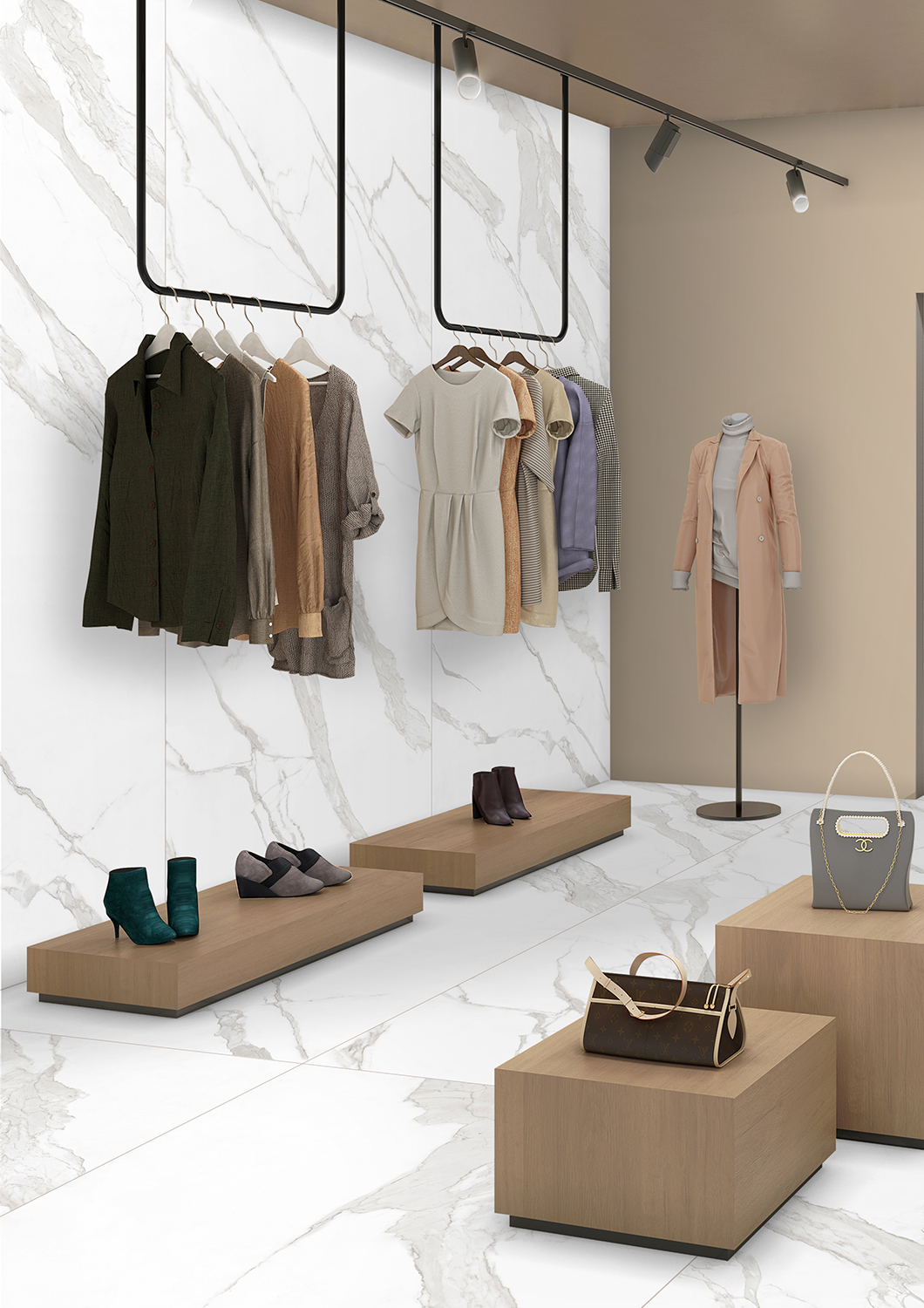 На пол Matt Black Bonanza Sahara Microcid 2800х1200х6 - фото 4