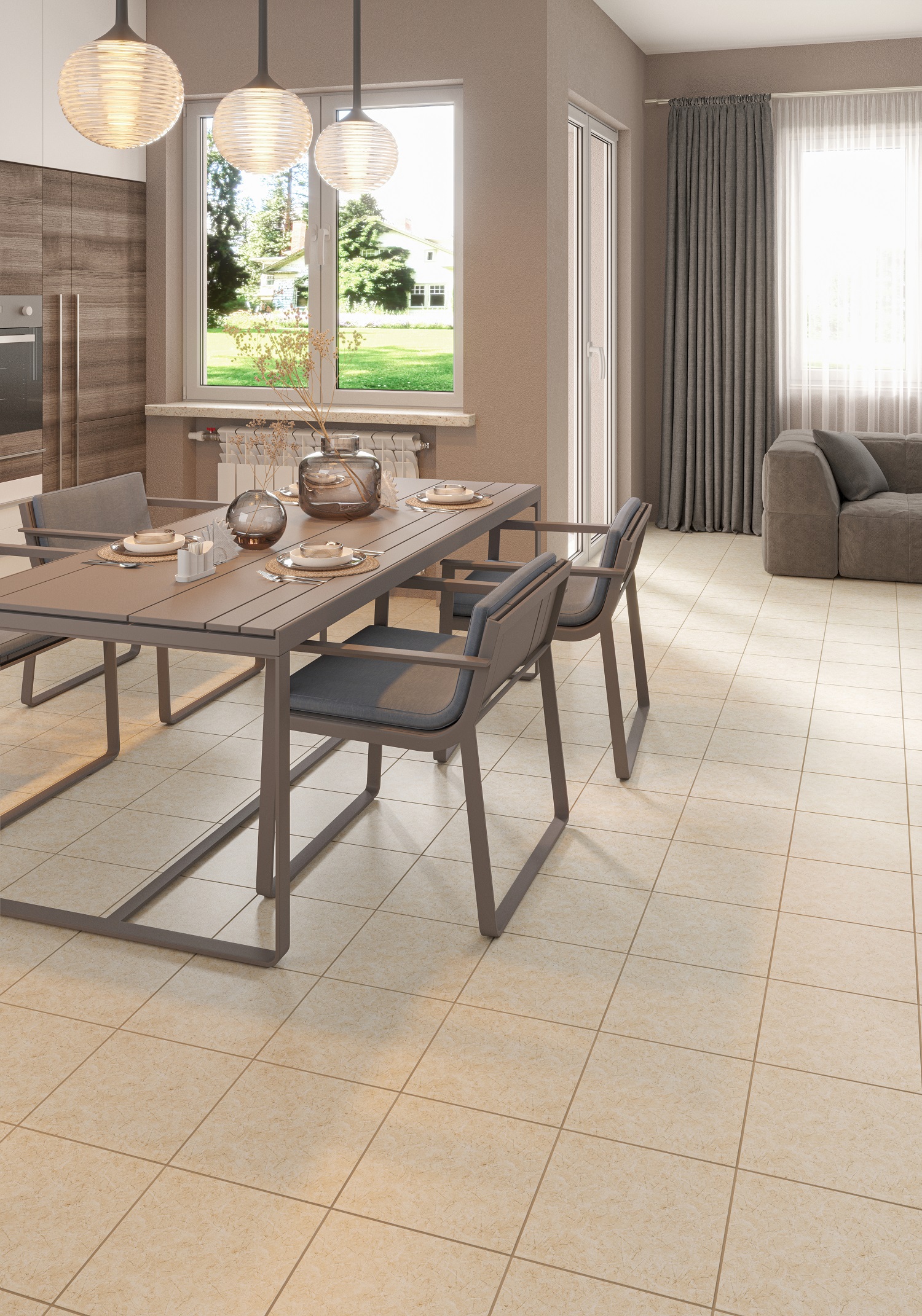 Напольный Grace GP beige 293х293 - фото 2