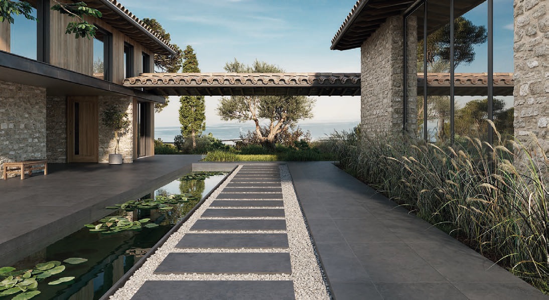 Ступень Essenza Фронтальная С-3 ML Rust 33x33 - фото 12