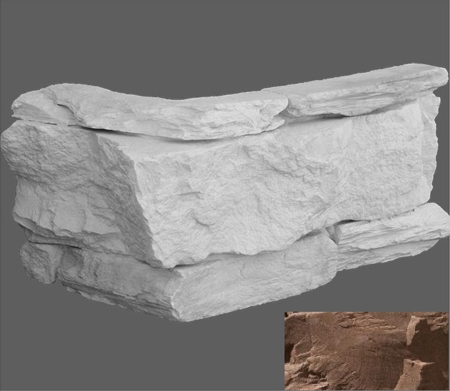 На стену Венеция Угловой элемент 510