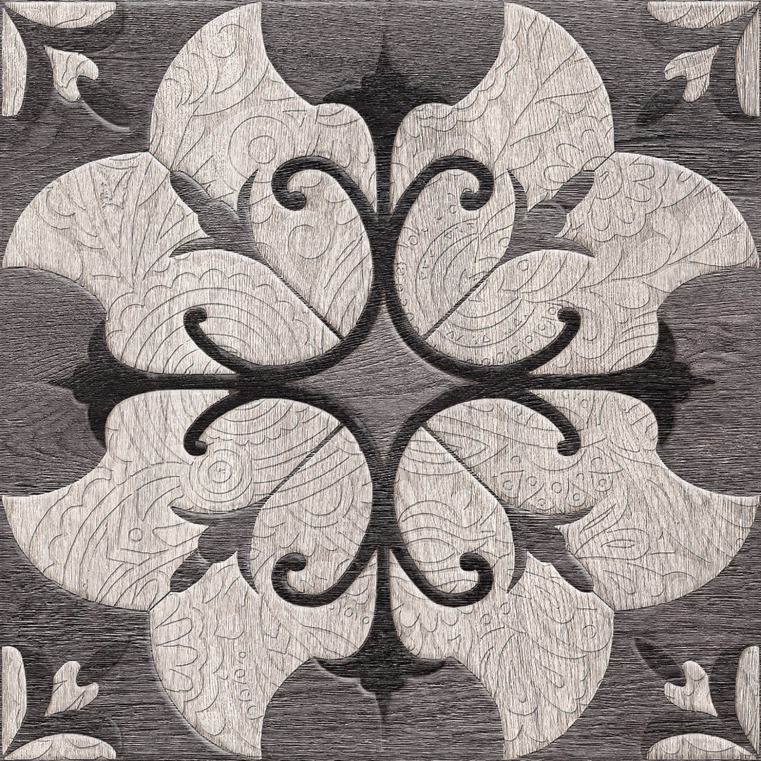 На пол Cork Grey 45x45 