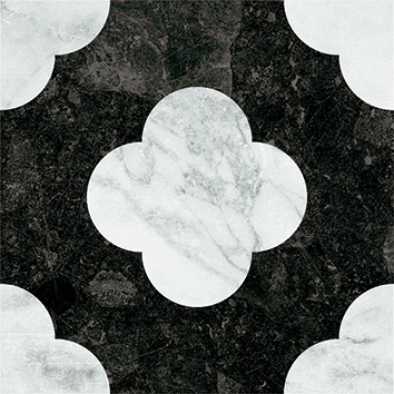 4101200 На пол Dandy Pin Black White 18.6x18.6 - фото 33