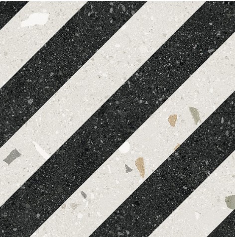 8066 На пол Croccante Pastiera Grafito 20x20