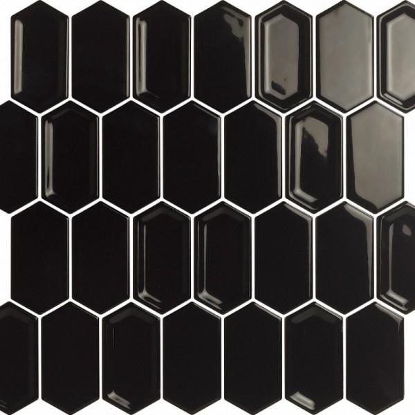 На стену Candylike Crayon Black glos 38x76x8