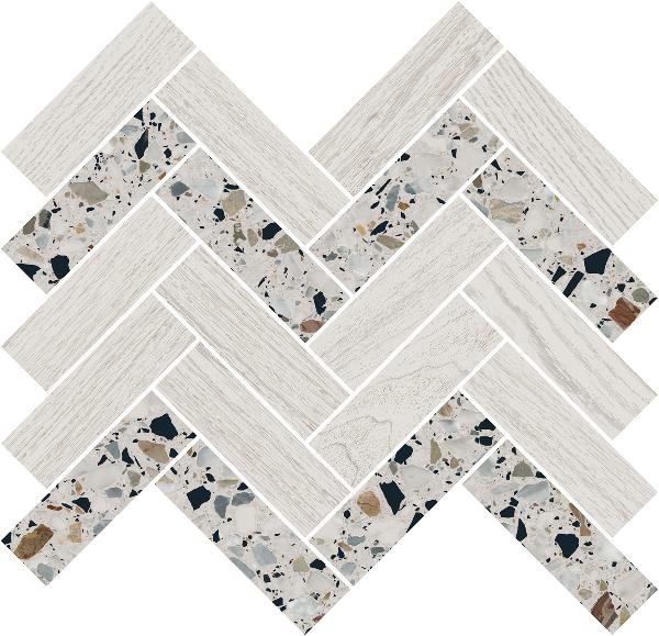 T042/SG5268 На пол Монтиони Мозаичный Белый 34x35.5 - фото 3