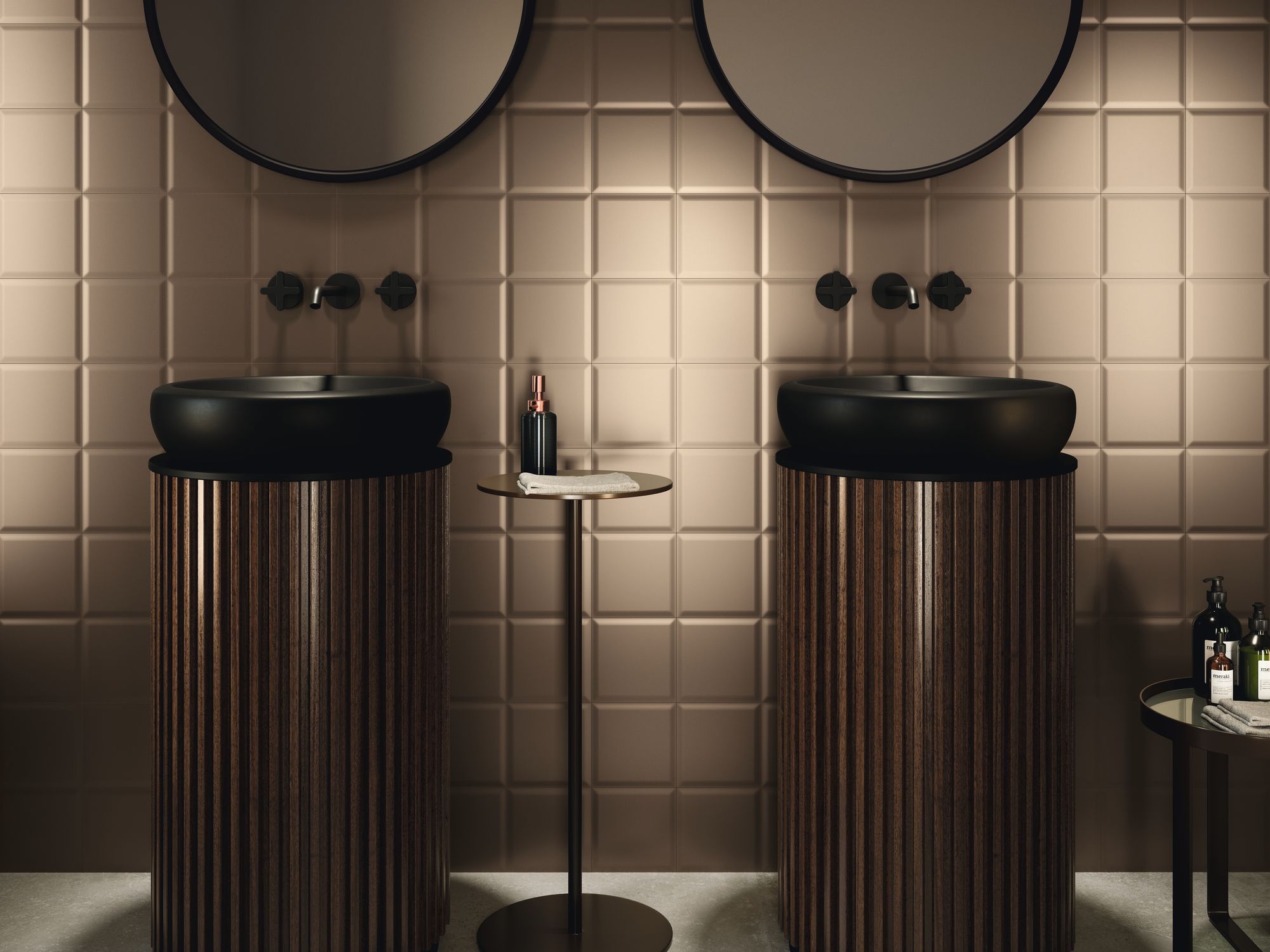 На стену Diva Novel Bronze 15x15 - фото 13