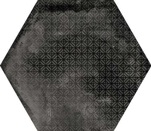 23604 Напольный Urban Hexagon Melange Dark - фото 9
