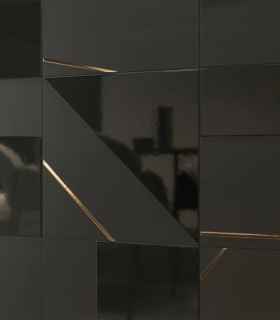 620110000156 Декор Metropolis Graphite Dark Mosaico Icon Натуральная - фото 76