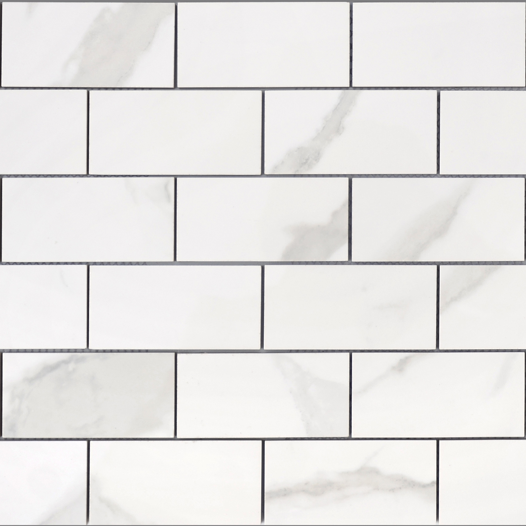 На пол Marble Porcelain Calacatta POL 4.8х9.8 29.8х29.8