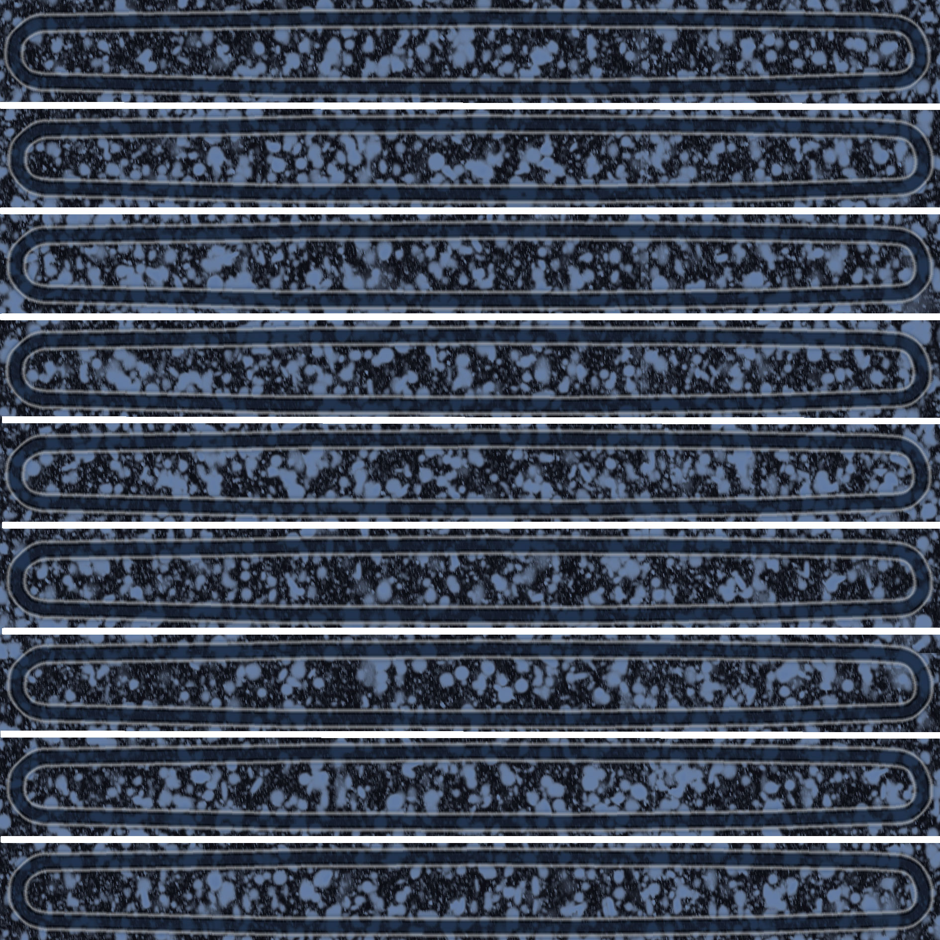 KMD2SOB004BN Декор Далия Чипсет синий глянцевый 20x20x0.95 - фото 2