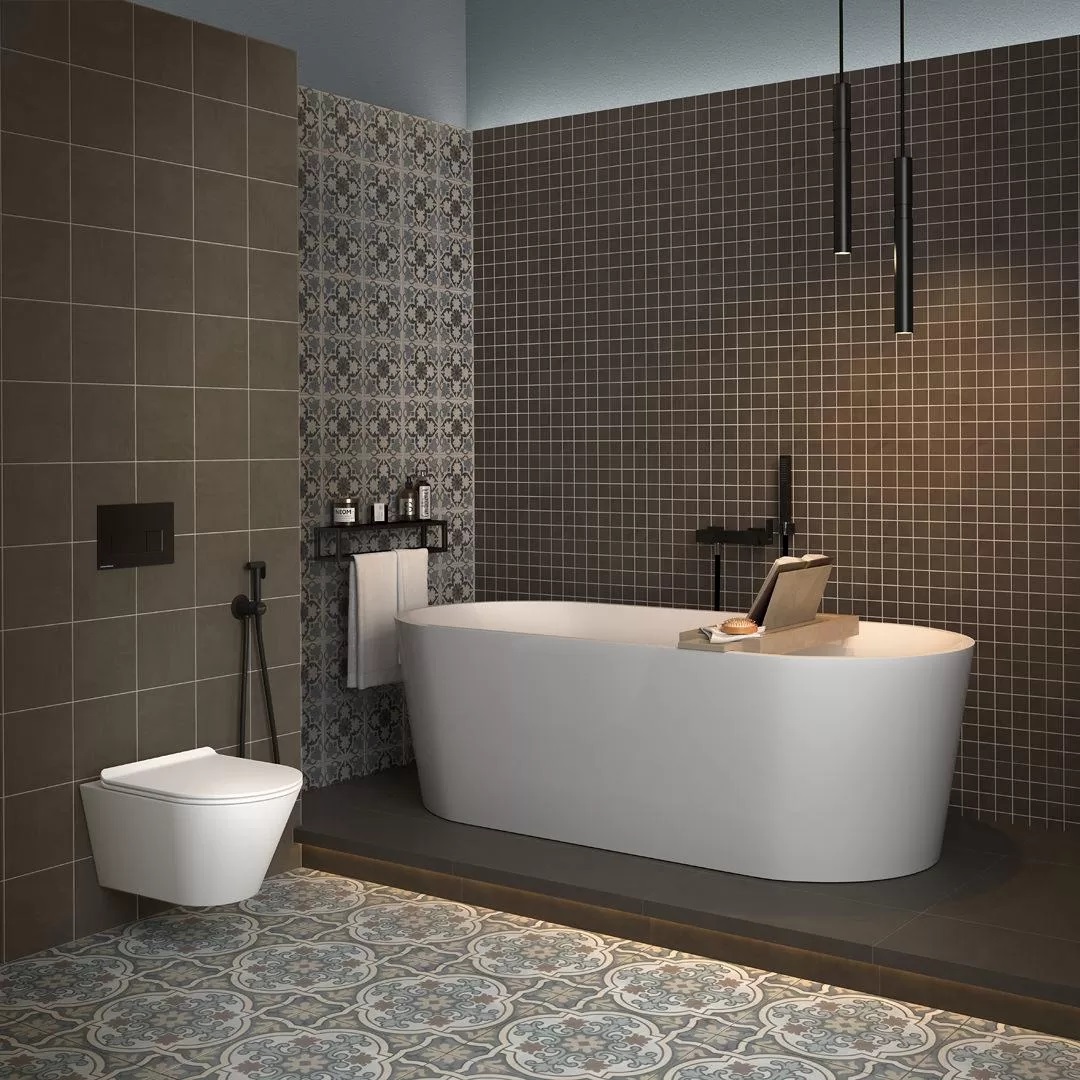 KM6060G0811R На пол Про Чементо Синий матовый обрезной 60х60x0.9 - фото 51