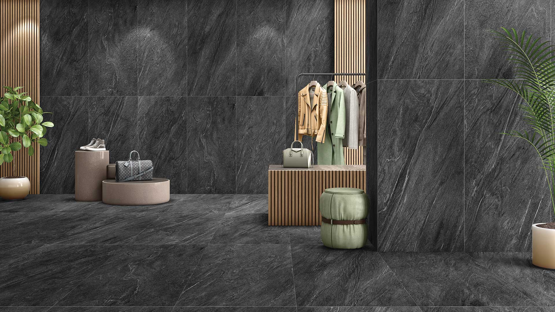 На пол Florence Gris Molten 60x120 - фото 8