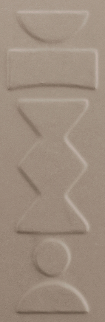 4101223 На стену Nok Totem Taupe 6.5x20 - фото 5