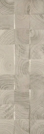 На стену Daikiri Grys Wood Kostki Struktura