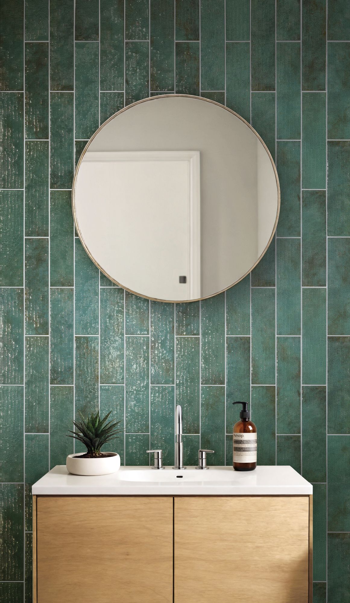 154612 На стену Inciso Brick Earth 7.5x30 - фото 19