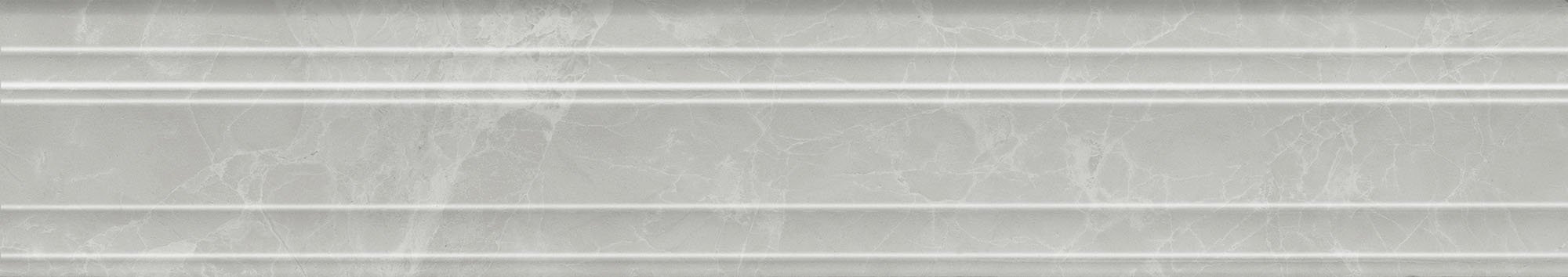 BLF023R Бордюр Монте Тиберио Багет серый глянцевый обрезной 40x7.3x2.7 - фото 4