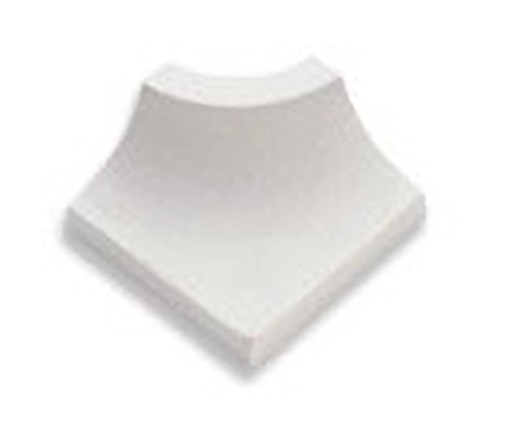 60123 Декоративная вставка Olympic Series Внутренний торцевой угол White 4x4