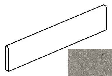 K-2082/MR/p01/76x600x9 Плинтус Gradient Серый MR 76x600x9