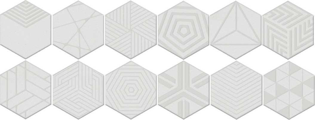 OS/A241/63000 Декор Агуста Белый 6х5.2 - фото 13