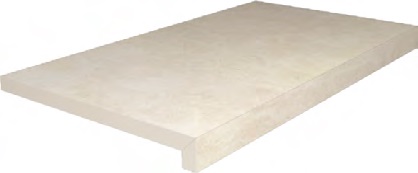 DL600300R20/GLF Ступень Роверелла Клеёная тип L  бежевый