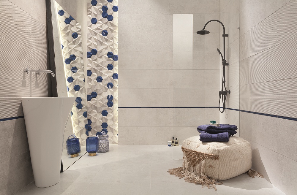 Декор Free Space Hex White Str 11x12.5 - фото 3