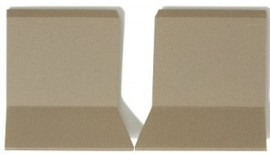 Плинтус Метлахская плитка 100TE0GRU Angle Ext. GREY GRU 10x10