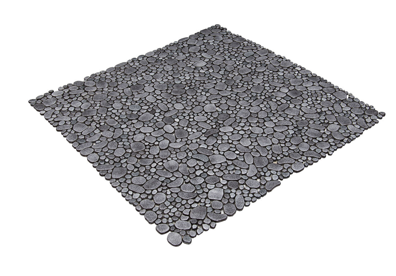 E-047AS На пол Gravel Антрацит асфальтовый гравий Антислип 30.5x30.5 - фото 2
