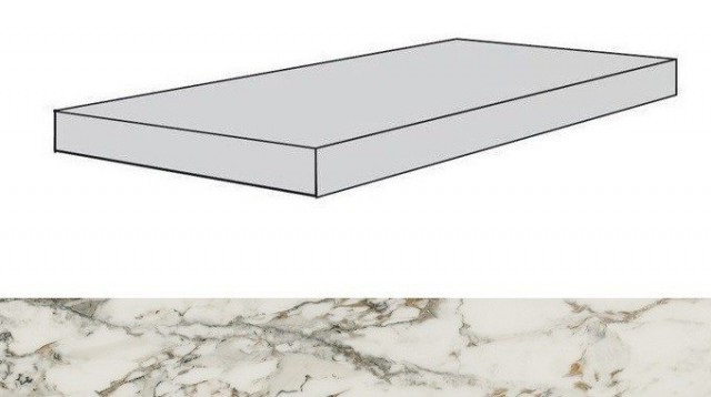 620070001760 Ступень Allure Capraia Scalino Angolare Sx 33x160
