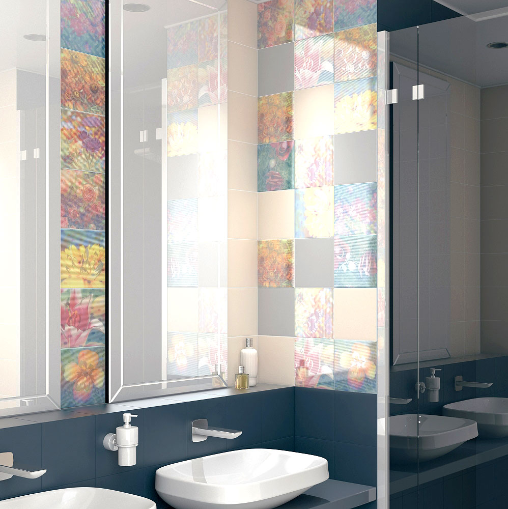 POD009 Бордюр Весеннее шоу Карандаш Бисер мятный - фото 2