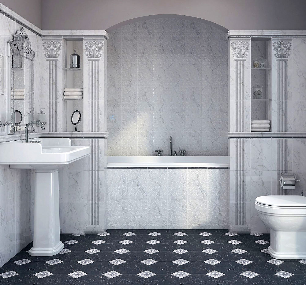 SG240400N На пол Вилла юпитера Сансеверо белый 24х24 - фото 2