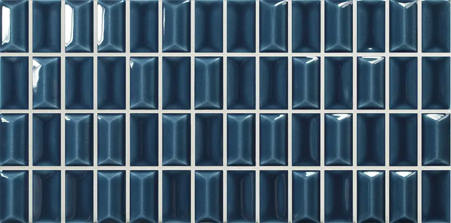 135542 На стену 3D Bars Diamond Sapphire Gloss 12.5x25