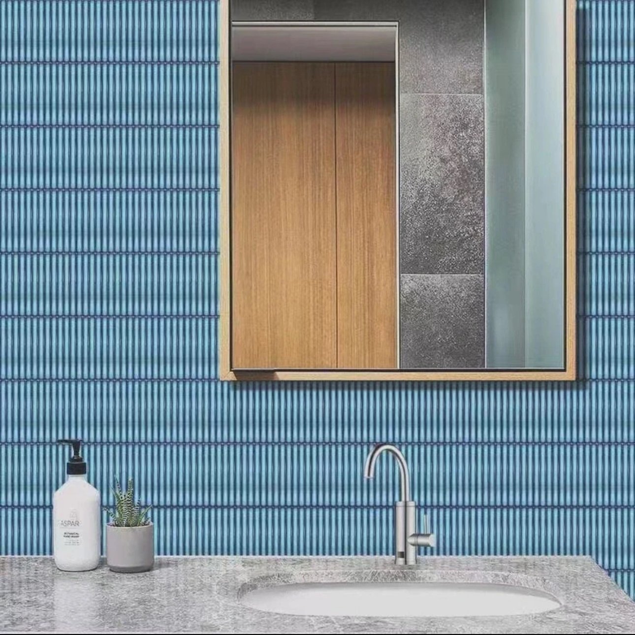 Porcelain mosaic Strip - фото 4