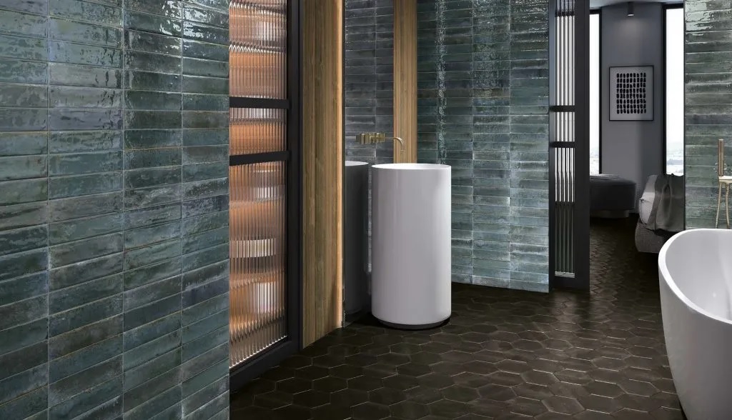 PT03154 На пол Hope Hex Blue Matt - фото 15