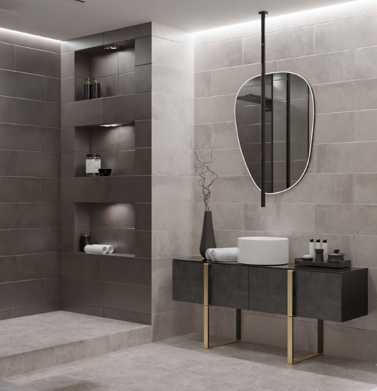 На стену Couture Taupe 24.2x70 - фото 17