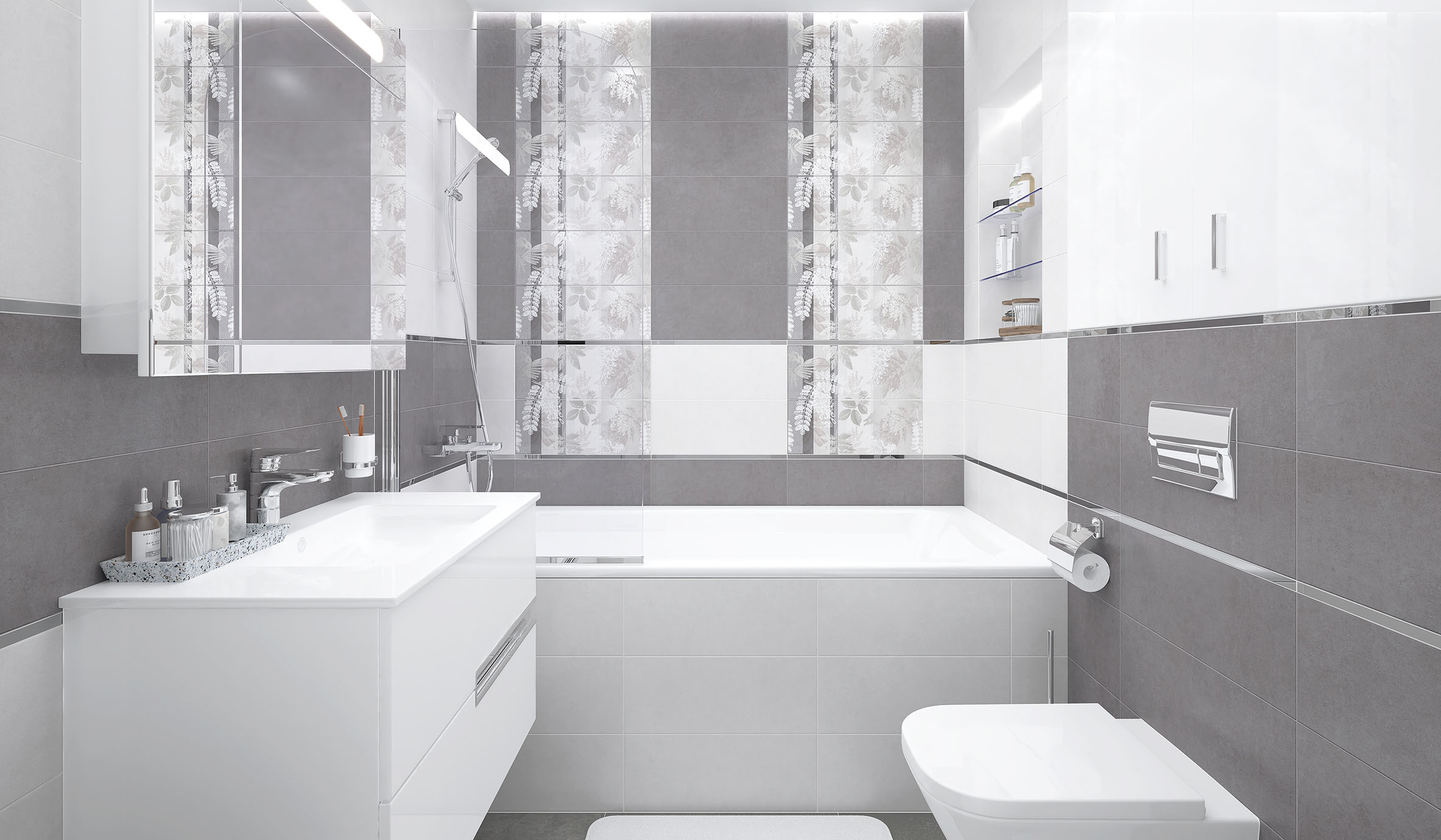 На пол Betonhome Светло-серый 60х120 - фото 30