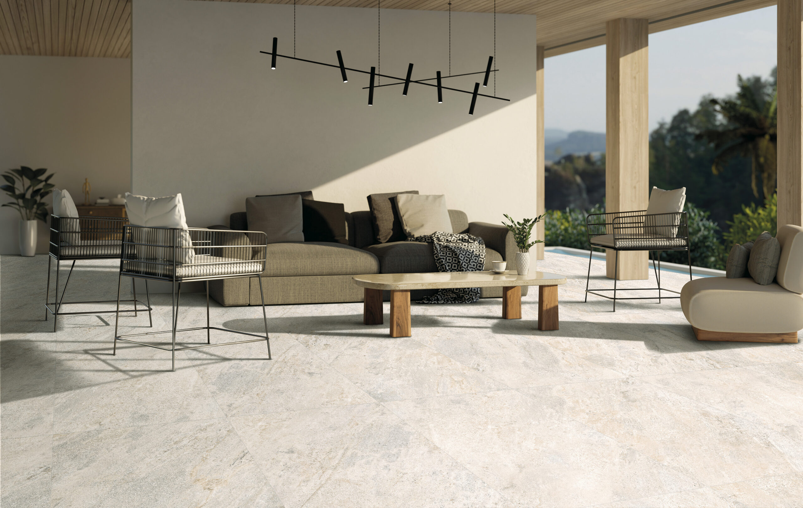 68.81280 На пол River White Rett Grip R11 60x120 - фото 4