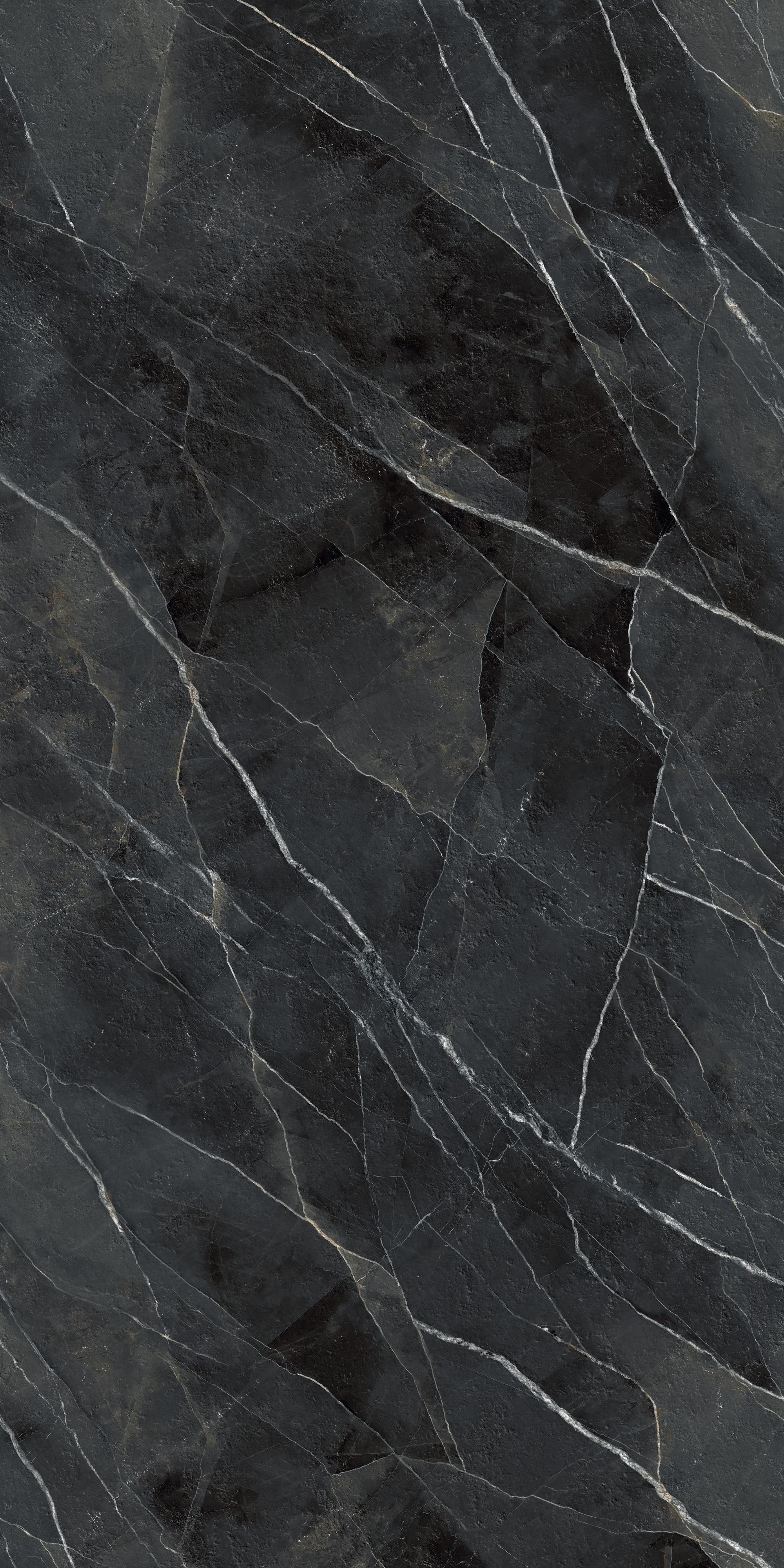 LAMF0M0216_IT На пол Diamond Calacatta Black Bocciardato Book Match B 12+ 162x324