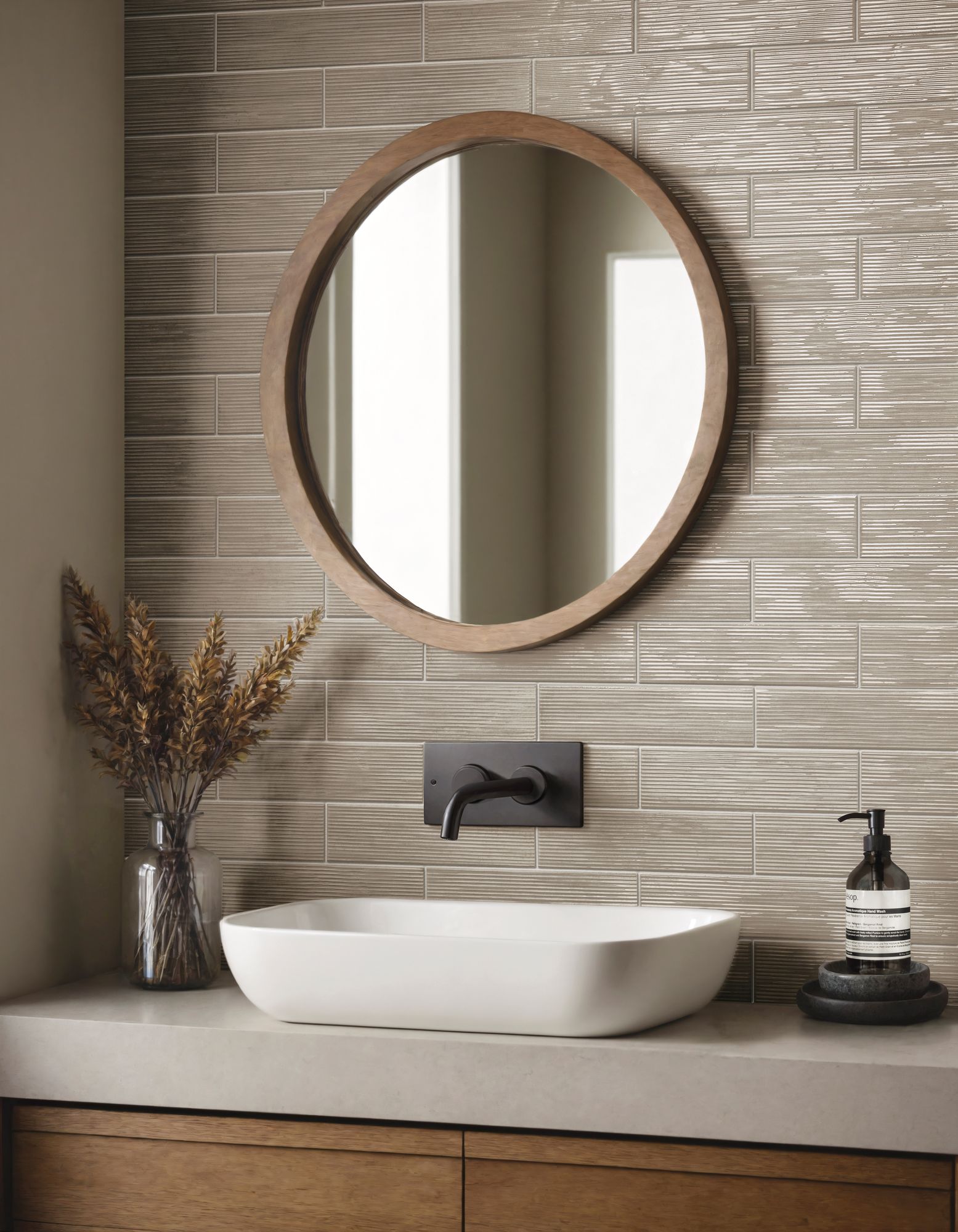 GRV371 На стену Swing White 7.5x30 - фото 7