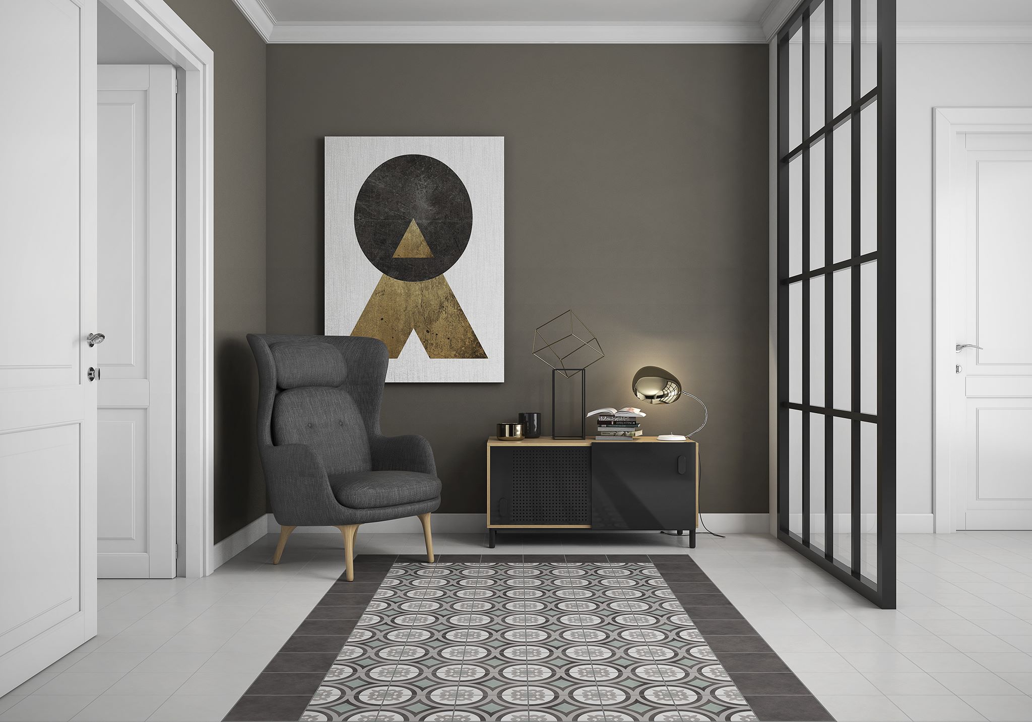 На пол Pobles Poble Gris - фото 3