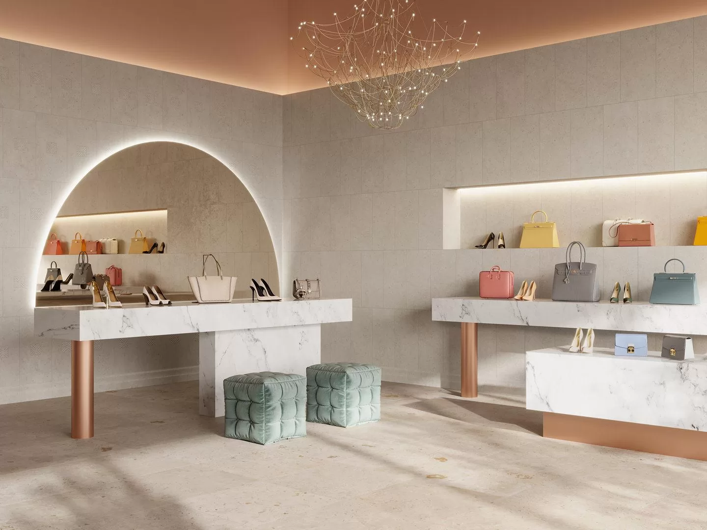 DD590520R На пол Про Лаймстоун АТ бежевый темный натуральный обрезной 119.5x238.5x0.9 - фото 8