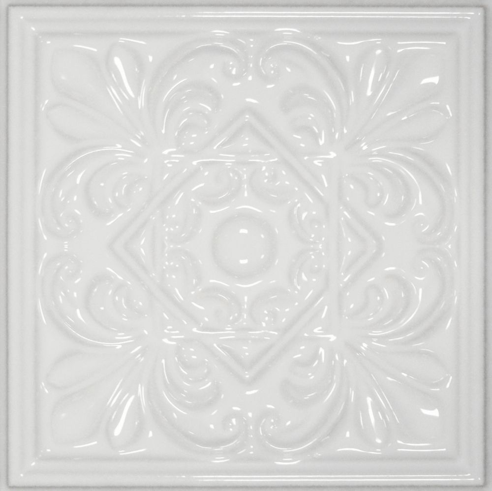 Декор Plus Classic 1 White Zinc