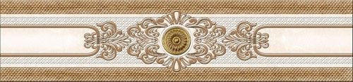 356 Бордюр Istambul Beige Eclipse Beige Центр 7x30