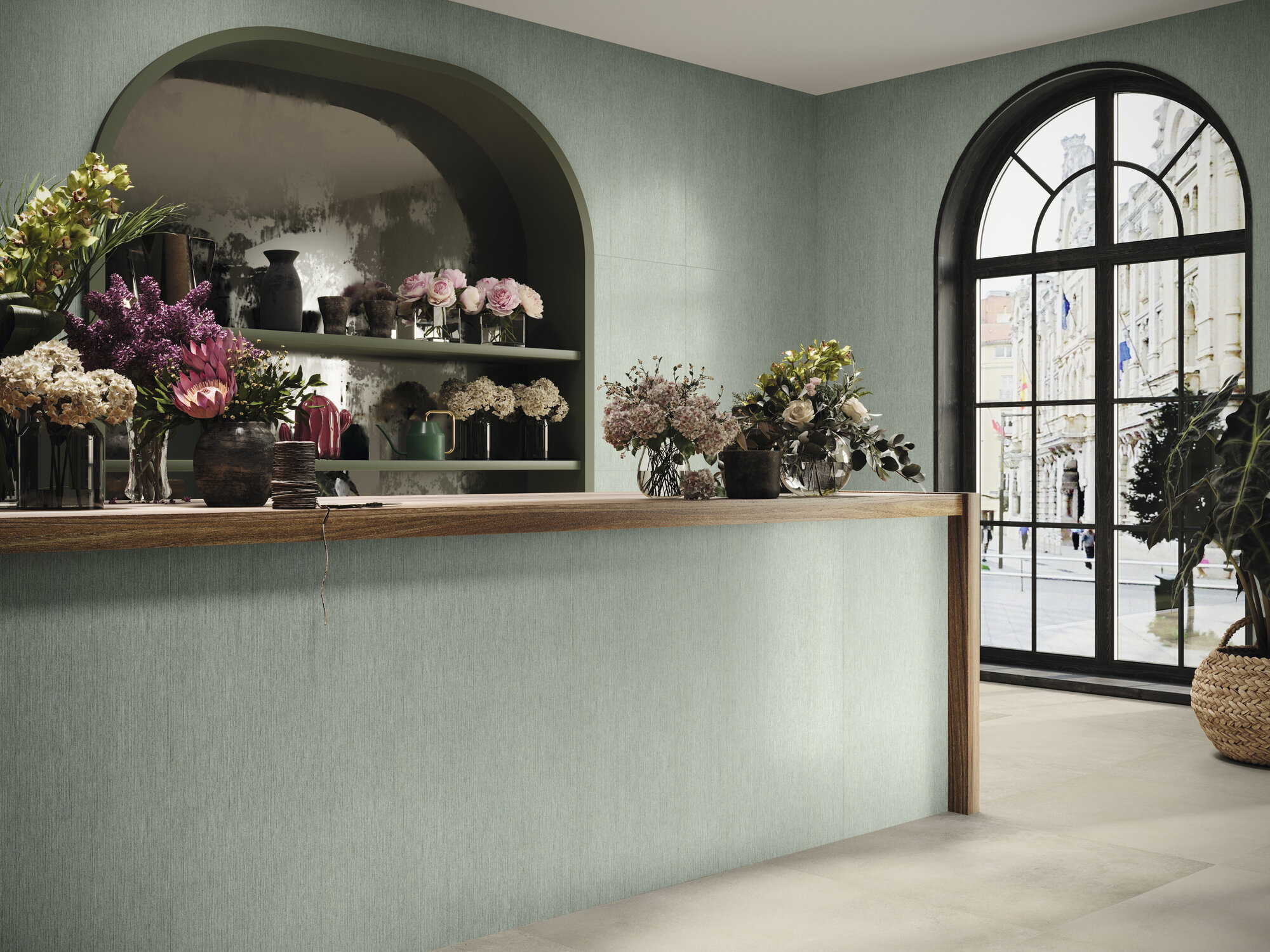 A041984 На стену Lun Grey Rect 60x120 - фото 6