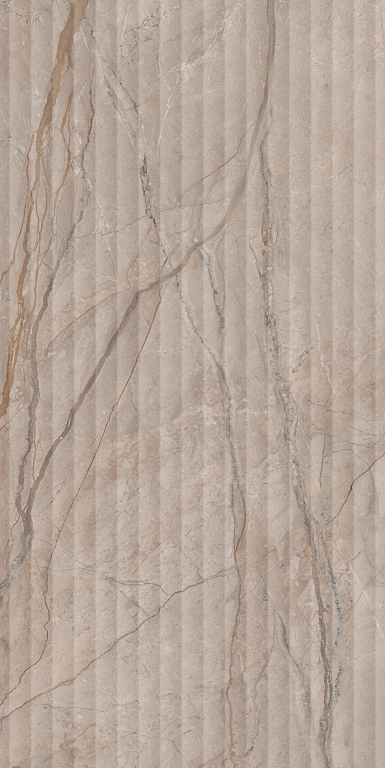 KM6012B0240R На стену Ифран Бежевый светлый глянцевый структура обрезной 60x119.5x1 - фото 3