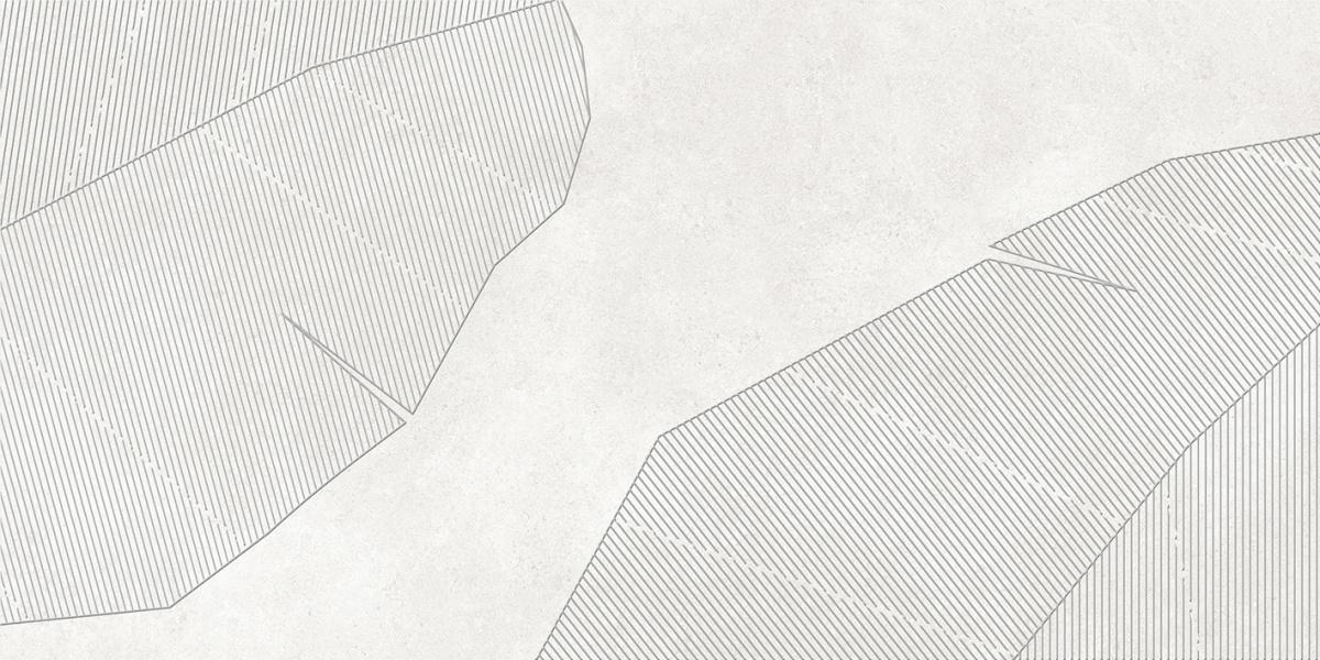 OS\A366\48038R Декор Caravan Dec blanco матовый обрезной 2 40x80